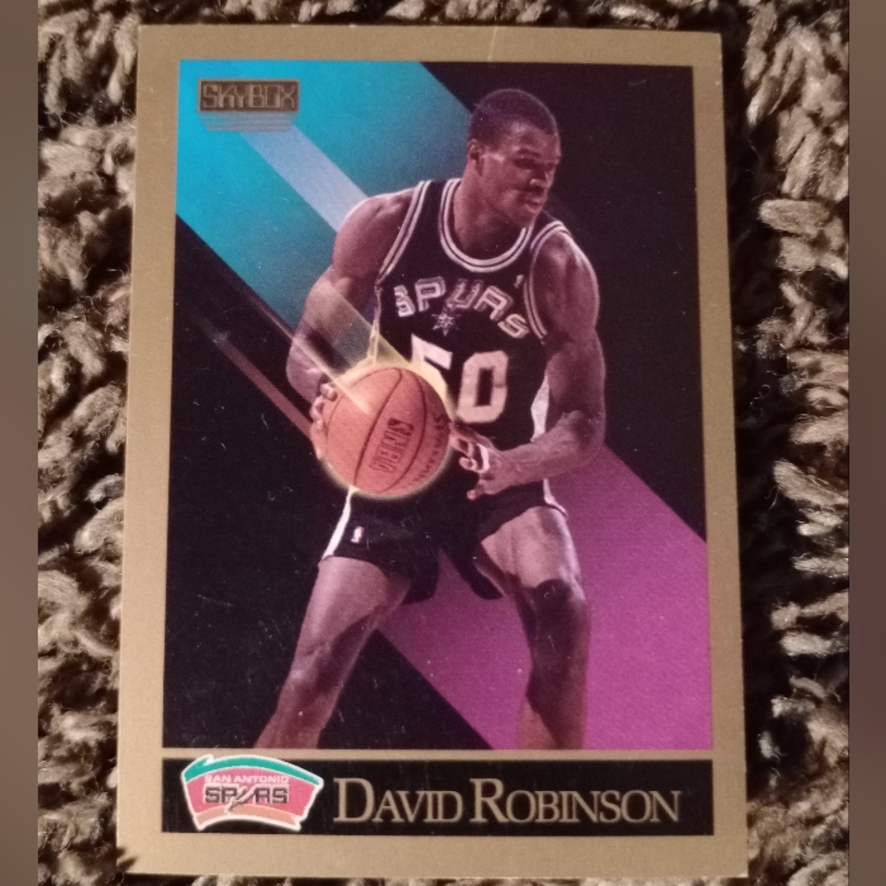 SkyBox David Robinson Basketball Card